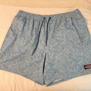 VINEYARD VINES Men’s 2XB (XXL Big) Swim Trunks Fish Print